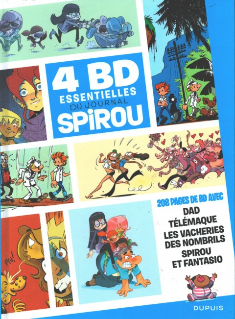 4 BD de légende 4 BD essentiels du Journal Spirou