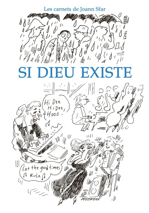 Couverture de l'album Les carnets de Joann Sfar Tome 10 Si Dieu existe