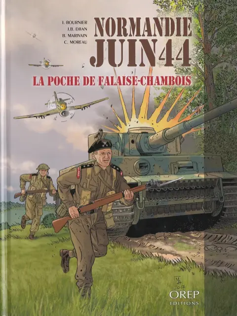 Couverture de l'album Normandie juin 44 Tome 6 La poche de Falaise-Chambois