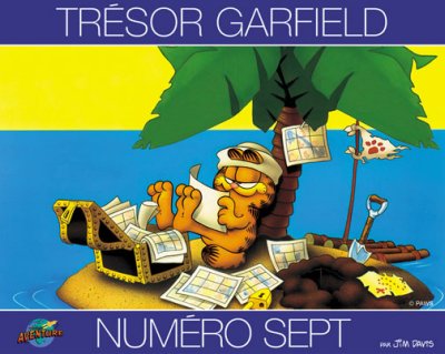 Couverture de l'album Garfield numéro Sept