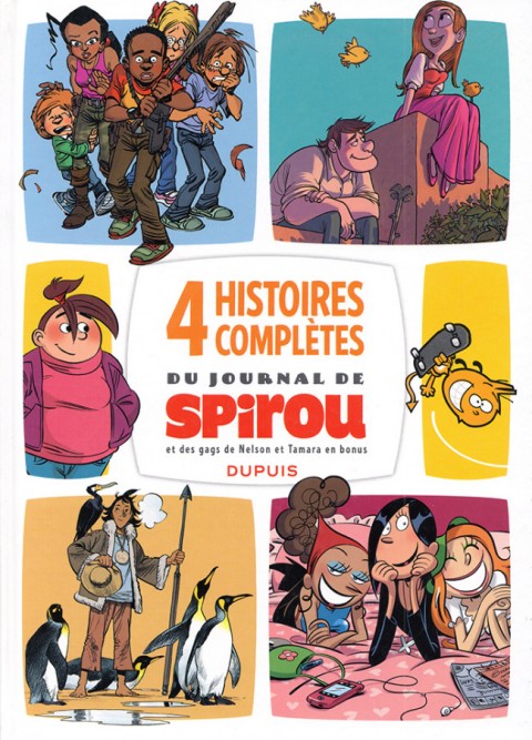 Couverture de l'album 4 Histoires complètes du journal de Spirou