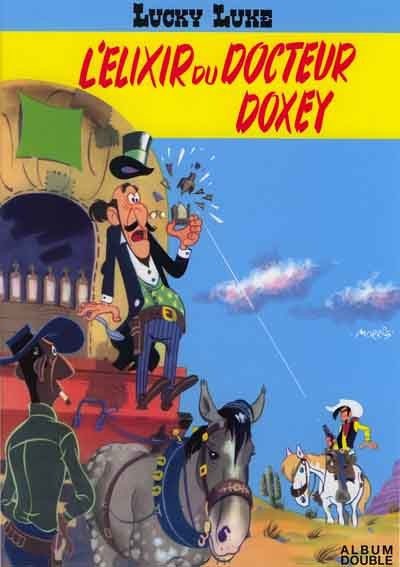 Couverture de l'album Lucky Luke Tomes 7 et 8 L'elixir du docteur Doxey / Phil Defer