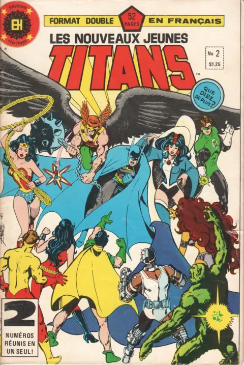 Les Nouveaux jeunes titans N° 2 Les terribles cinq !