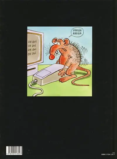 Verso de l'album René Flapahoga accro de micro