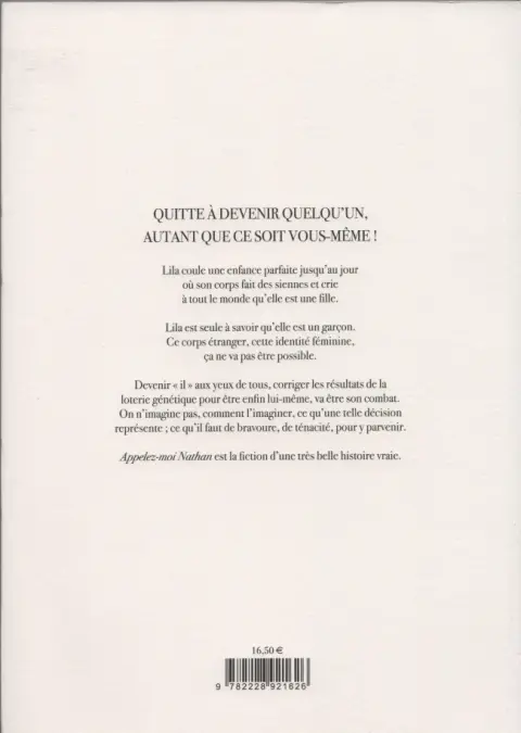 Verso de l'album Appelez-moi Nathan