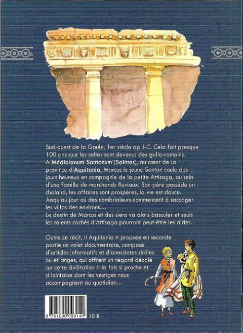 Verso de l'album Aquitania