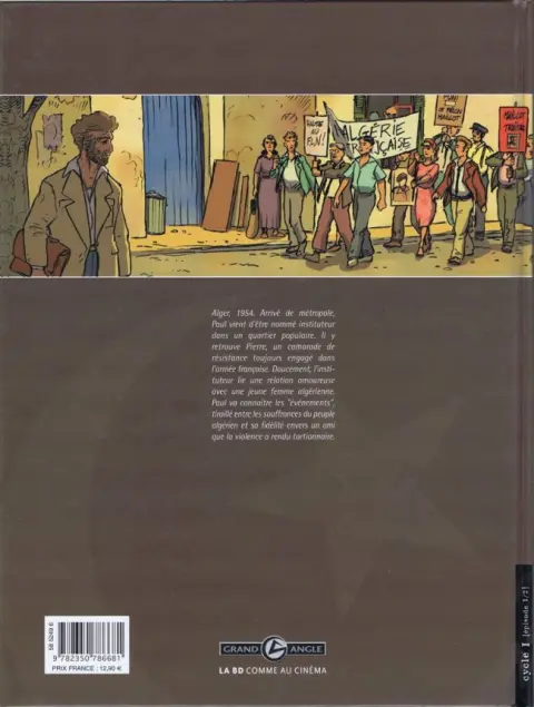 Verso de l'album Tahya El-Djazaïr Tome 1 Du sang sur les mains