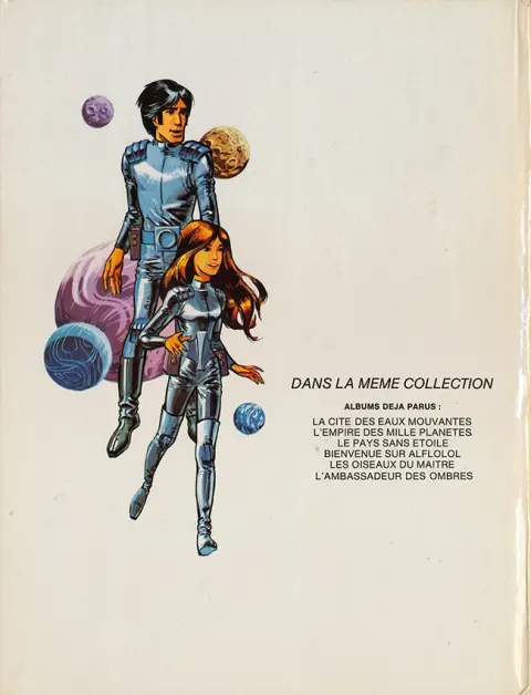Verso de l'album Valérian Tome 6 L'ambassadeur des ombres