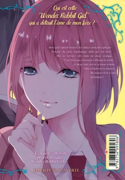 Verso de l'album Wonder Rabbit Girl 3