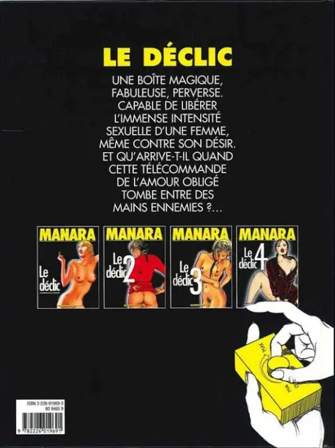 Verso de l'album Le déclic 1 Une Femme sous influence