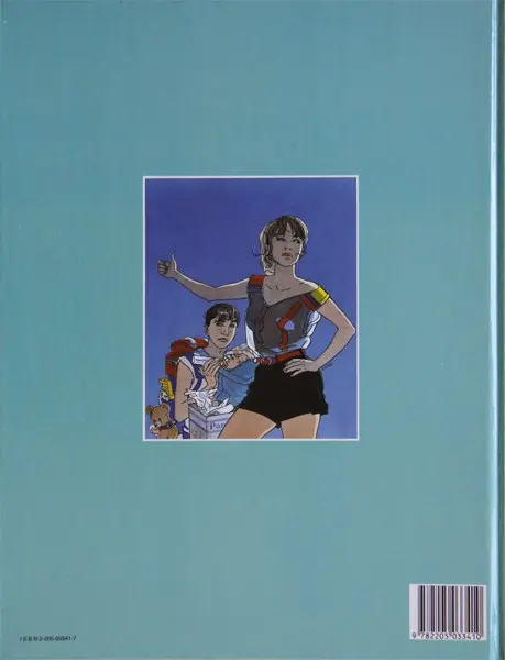 Verso de l'album Goudard Tome 5 Goudard a de la chance