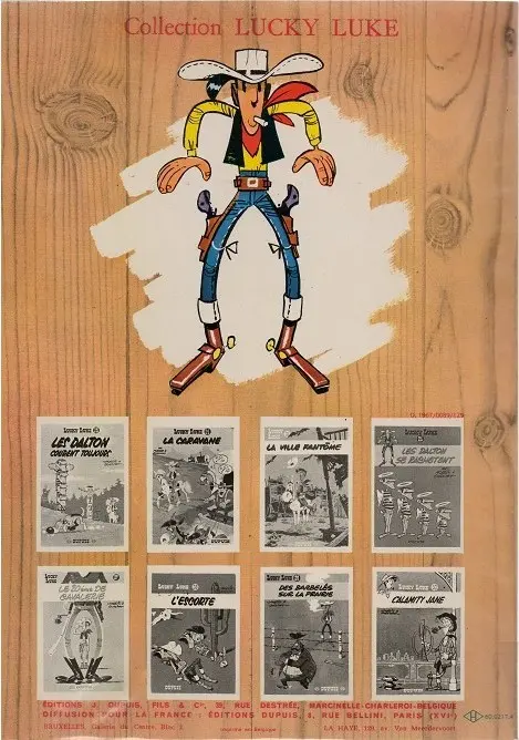 Verso de l'album Lucky Luke Tome 2 Rodéo