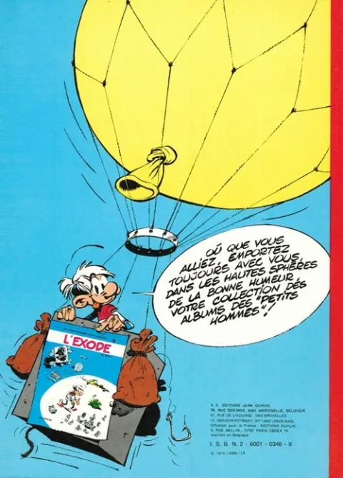 Verso de l'album Les Petits hommes Tome 2 Des petits hommes au brontoxique