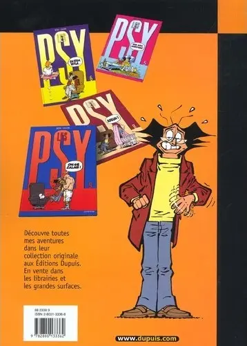 Verso de l'album Les Psy Tome 7 Chacun son tour !