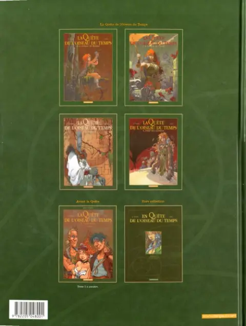 Verso de l'album La Quête de l'oiseau du temps Tome 1 La conque de Ramor