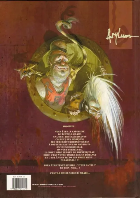 Verso de l'album Le Bal de la sueur Tome 3 Tenu par les couilles