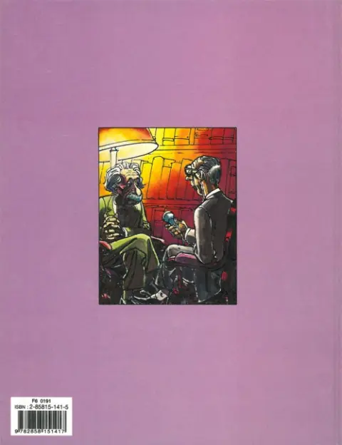 Verso de l'album La Vie d'Einstein Tome 1 Enfance