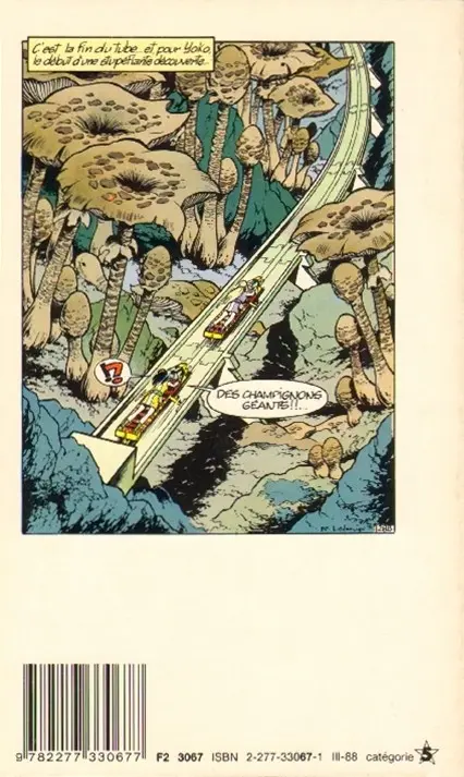 Verso de l'album Yoko Tsuno Tome 3 La forge de Vulcain