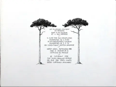 Verso de l'album Est Sud-Est