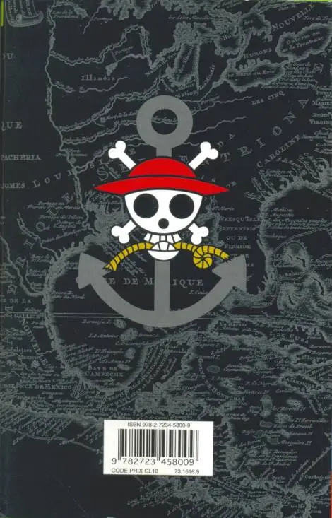 Verso de l'album One Piece Tome 38 Rocketman !