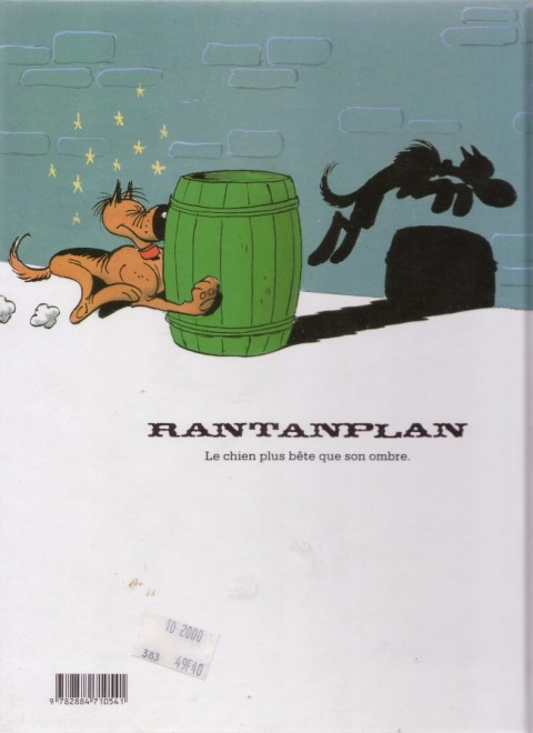 Verso de l'album Rantanplan Tome 15 La belle et le bête