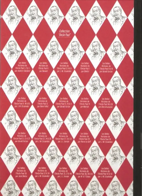 Verso de l'album Les Belles histoires de l'Oncle Paul Tome 43