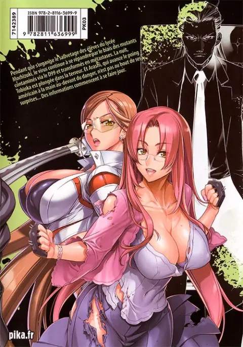 Verso de l'album Triage X 14