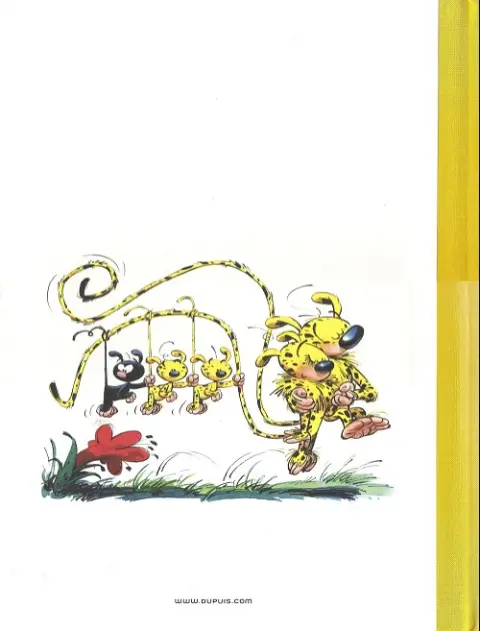 Verso de l'album Spirou et Fantasio Tome 12 Le nid des marsupilamis