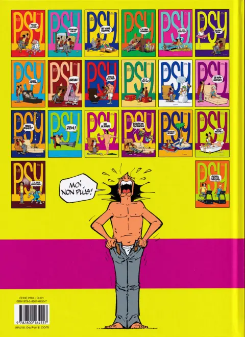 Verso de l'album Les Psy Tome 15 Je m'aime !