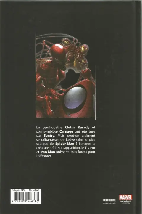 Verso de l'album Carnage - Une affaire de famille Une affaire de famille