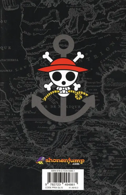 Verso de l'album One Piece Tome 30 Capriccio