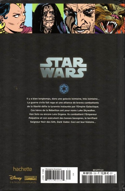 Verso de l'album Star Wars - Légendes - La Collection #131 Star Wars Classic - #81 à #84, Return of the Jedi #3-4