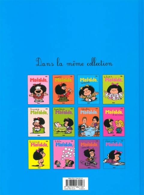 Verso de l'album Mafalda Tome 12 Il était une fois Mafalda