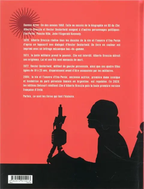 Verso de l'album Evita