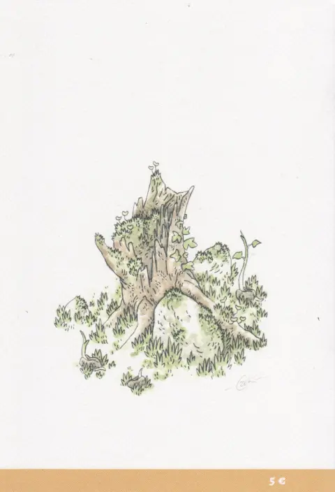 Verso de l'album Les grandes marges 1 La tombée