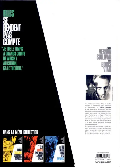 Verso de l'album Elles se rendent pas compte