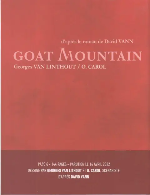 Verso de l'album Goat Mountain