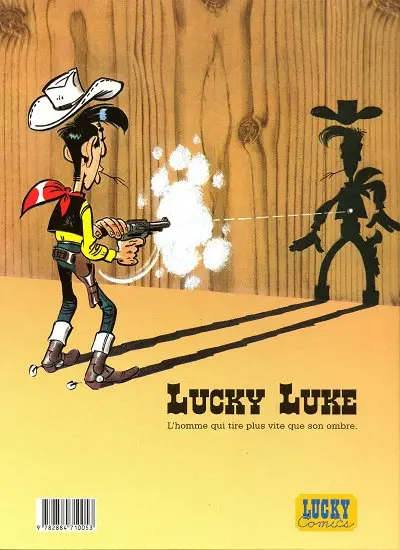 Verso de l'album Lucky Luke Tome 41 L'héritage de Rantanplan