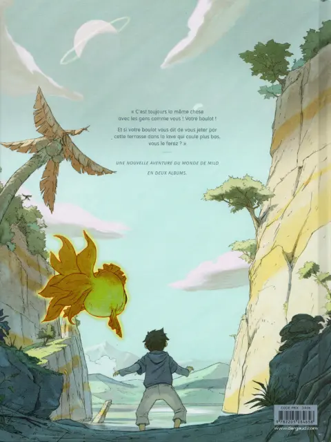 Verso de l'album Le Monde de Milo Tome 9 L'Esprit et la Forge 1/2