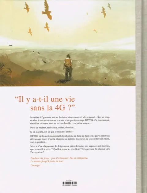 Verso de l'album Détox Livre 2 L'acceptation