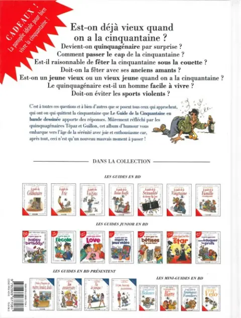 Verso de l'album Le Guide Tome 12 Le guide de la cinquantaine