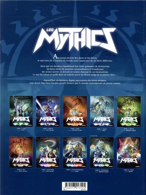 Verso de l'album Les Mythics Tome 8 Saint-Pétersbourg