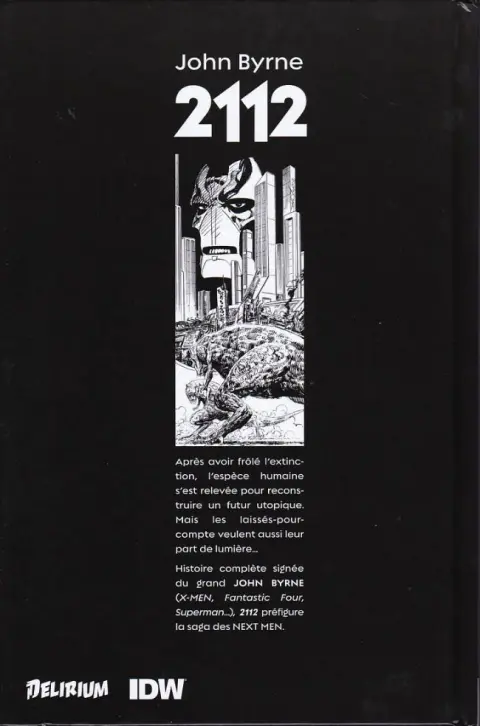 Verso de l'album 2112