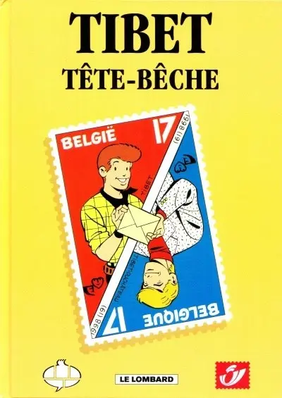 Verso de l'album Tibet - tête-bêche