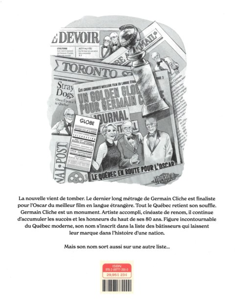 Verso de l'album Crue