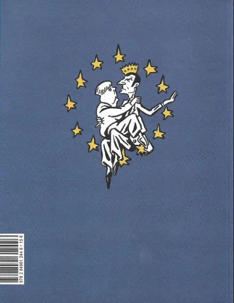Verso de l'album Macron, l'amour fou
