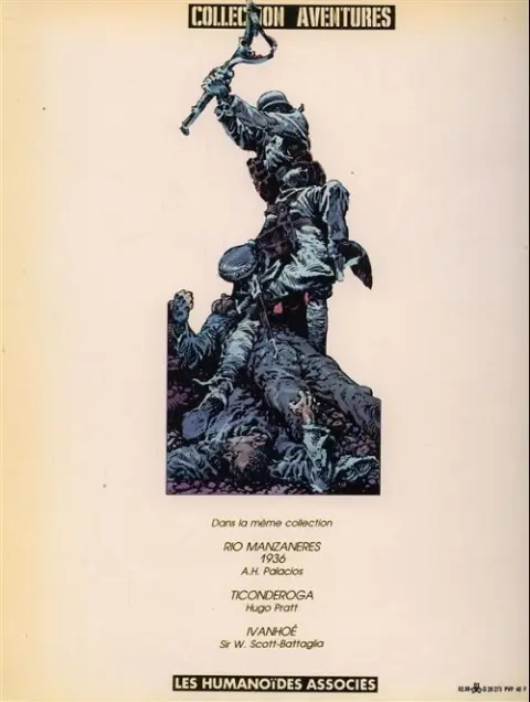 Verso de l'album Eloy Tome 3 1936