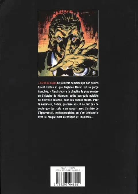 Verso de l'album L'Épouvantail