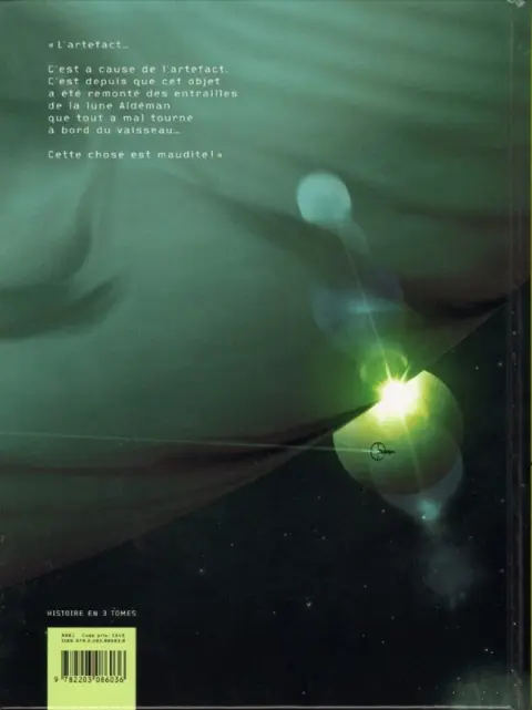 Verso de l'album Eternum Tome 1 Le Sarcophage