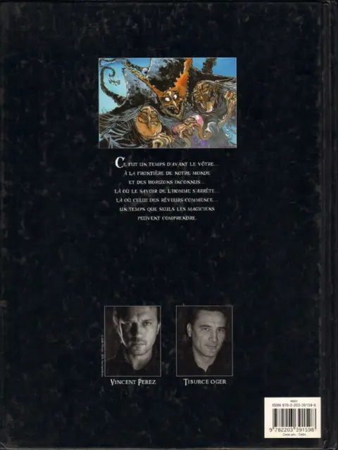 Verso de l'album La Forêt Tome 1
